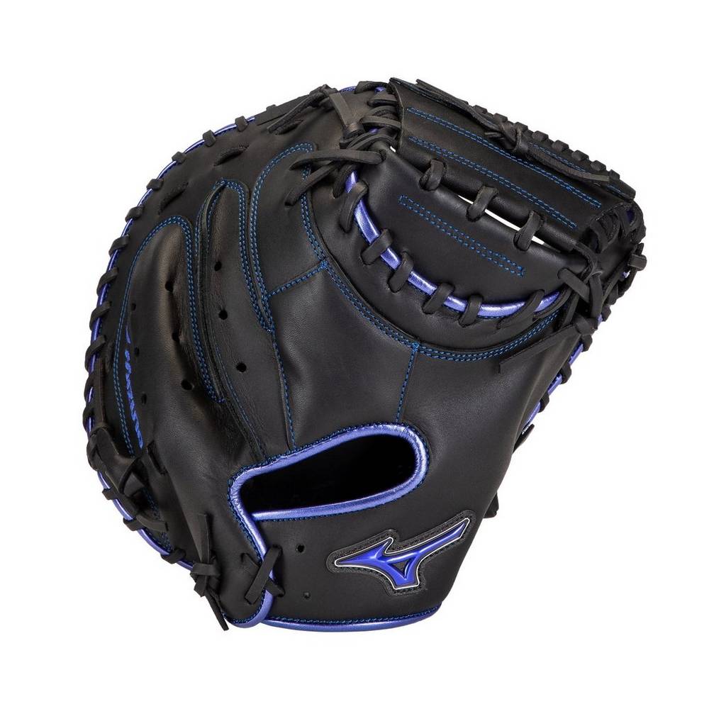 Catchers Mitt Mizuno MVP Prime SE 34" Hombre Negras/Azul Real España XJHE-93041